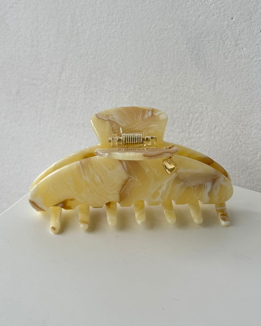 Vanilla Latte Claw Clip
