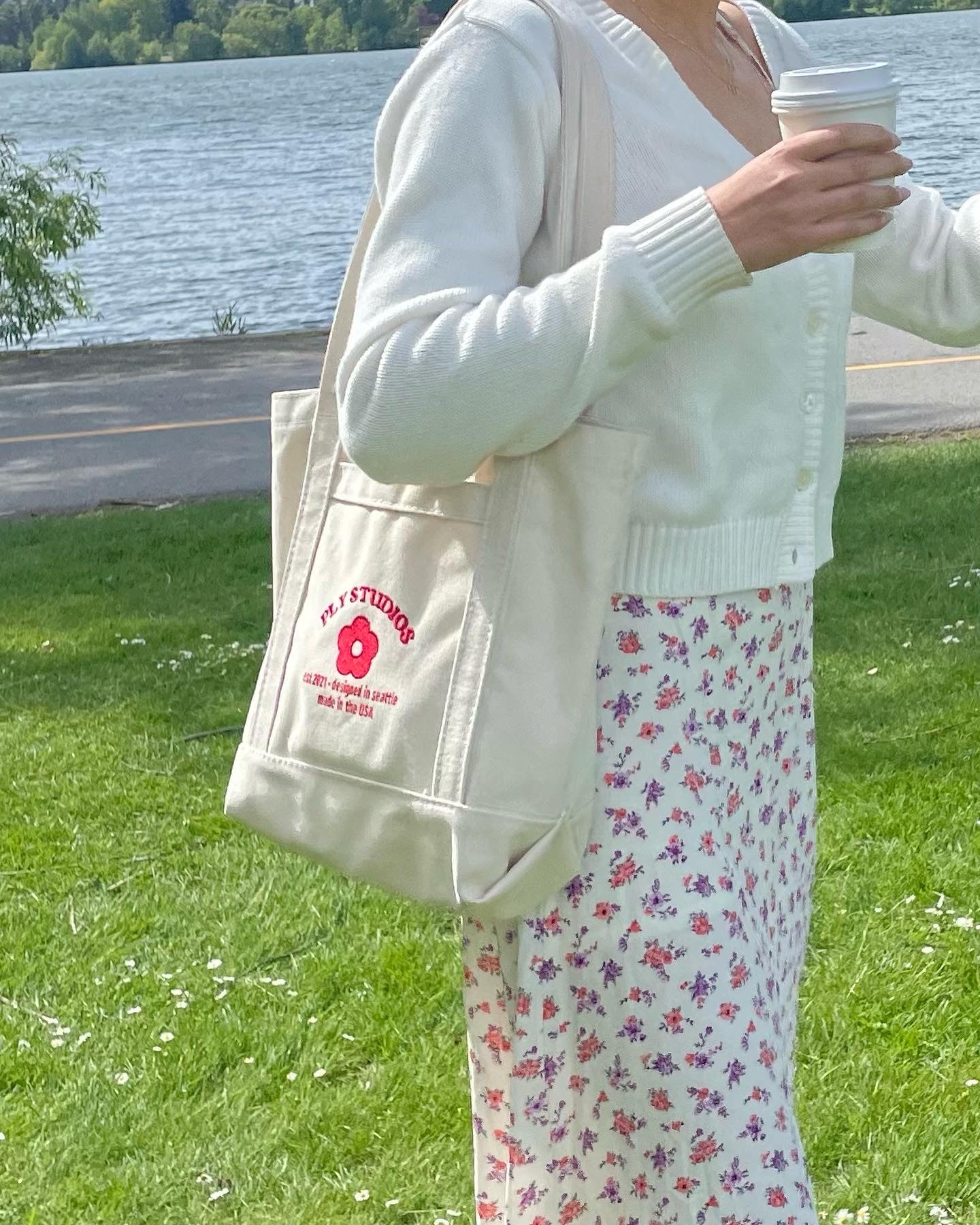 Flower Tote Bag