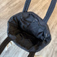 Black Bow Puffer Tote